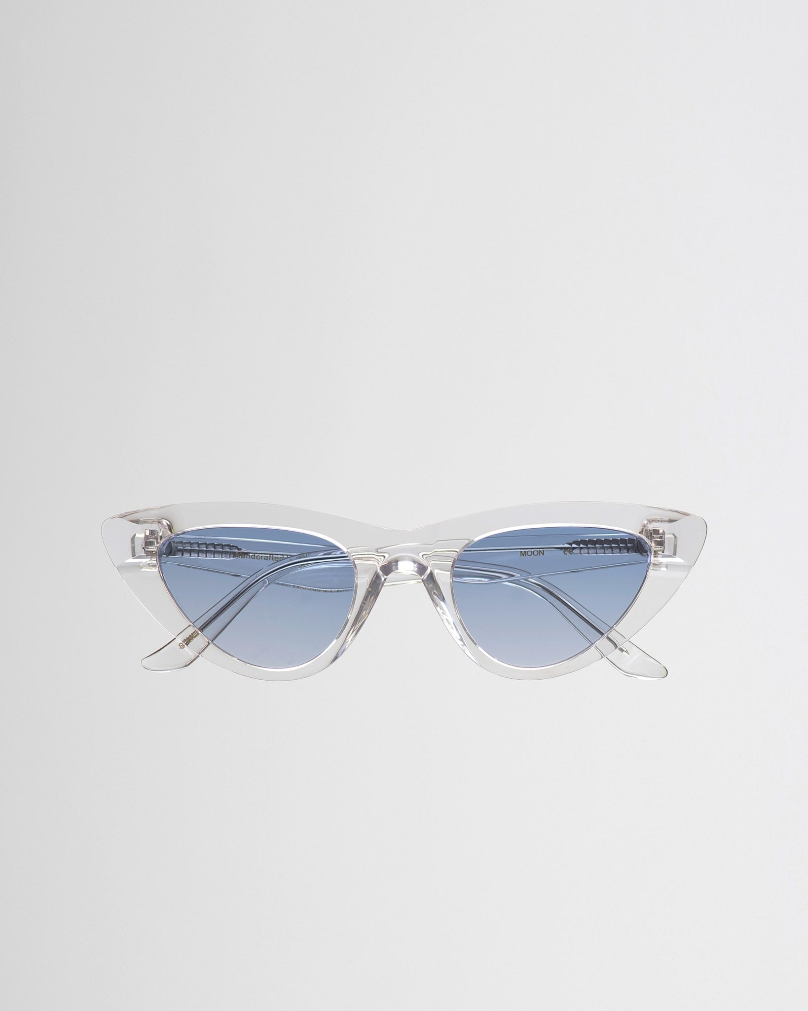 Moon Crystal - blue gradient lens