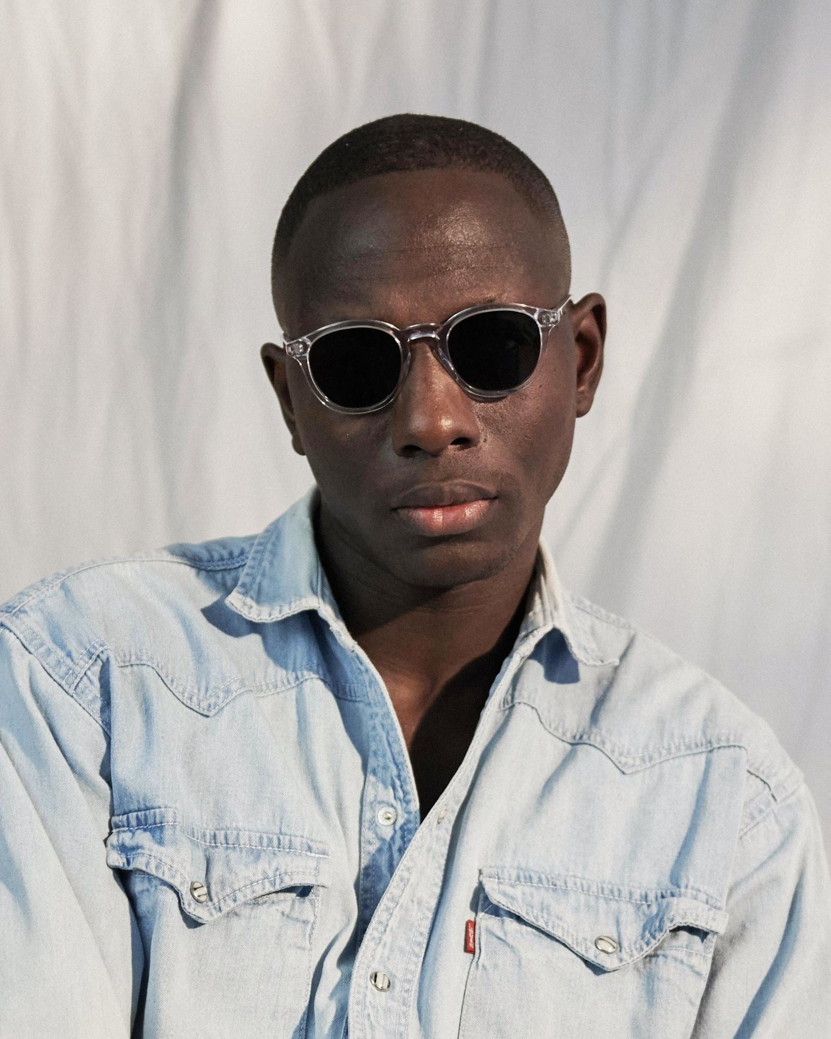 Nelson Crystal - green solid lens