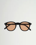 Nelson Black - orange solid lens
