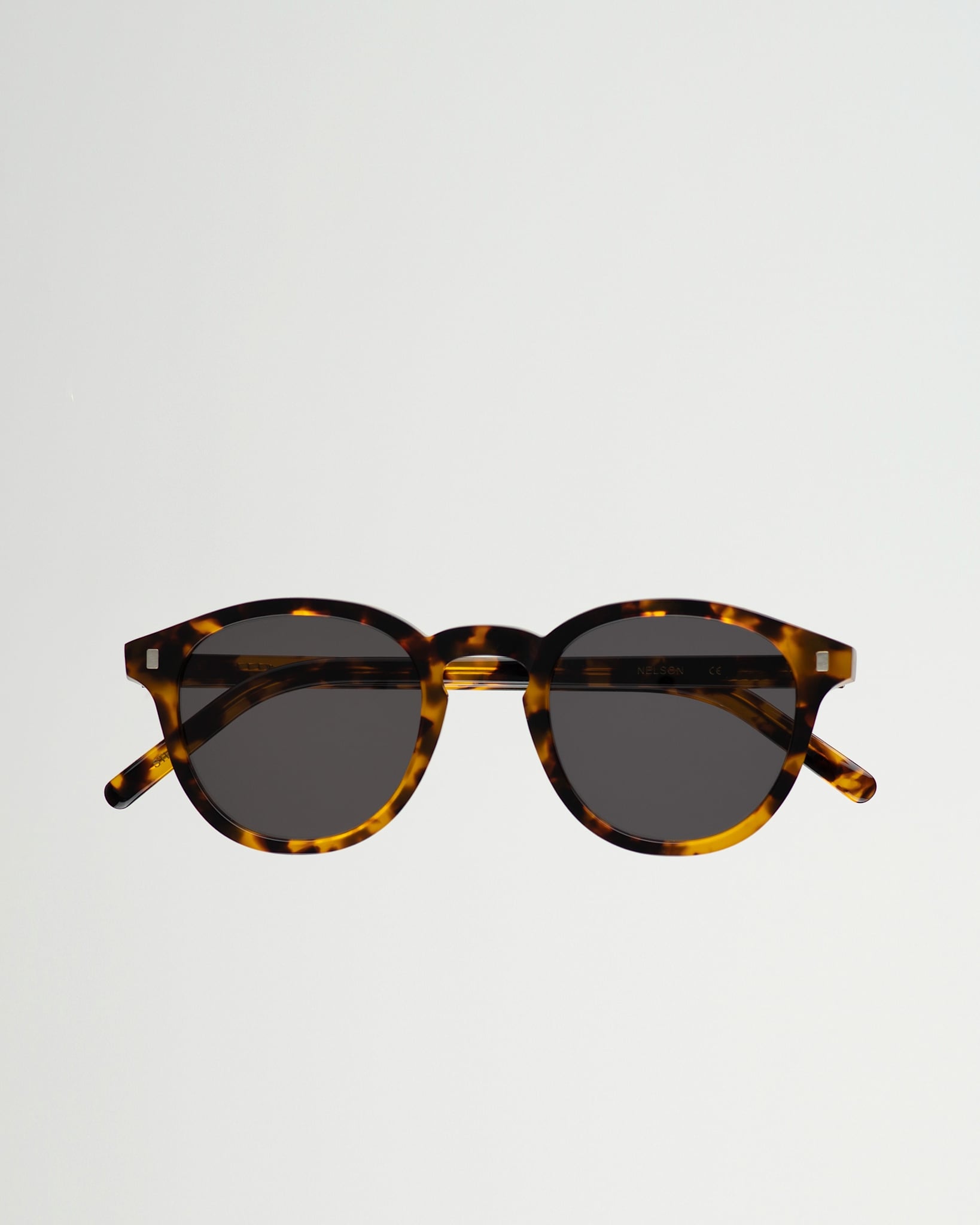 Nelson Havana - grey solid lens