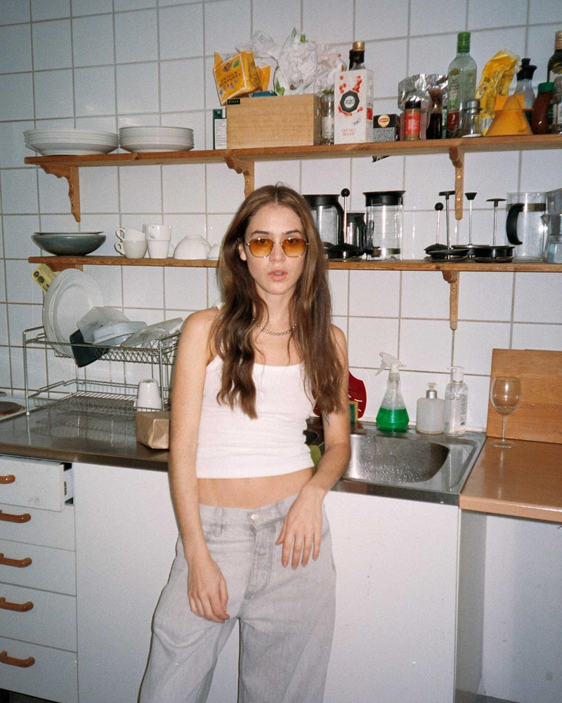 Otis Gold - yellow gradient lens