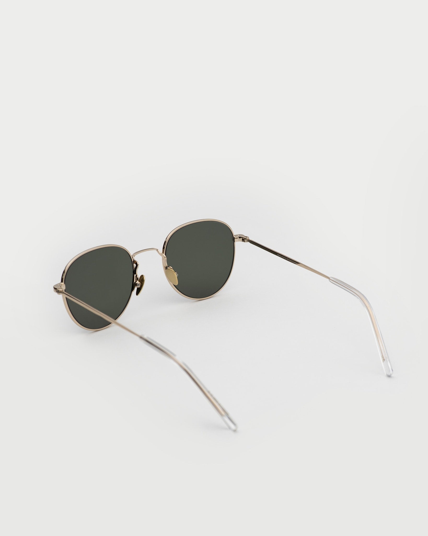 Rio Gold - green solid lens