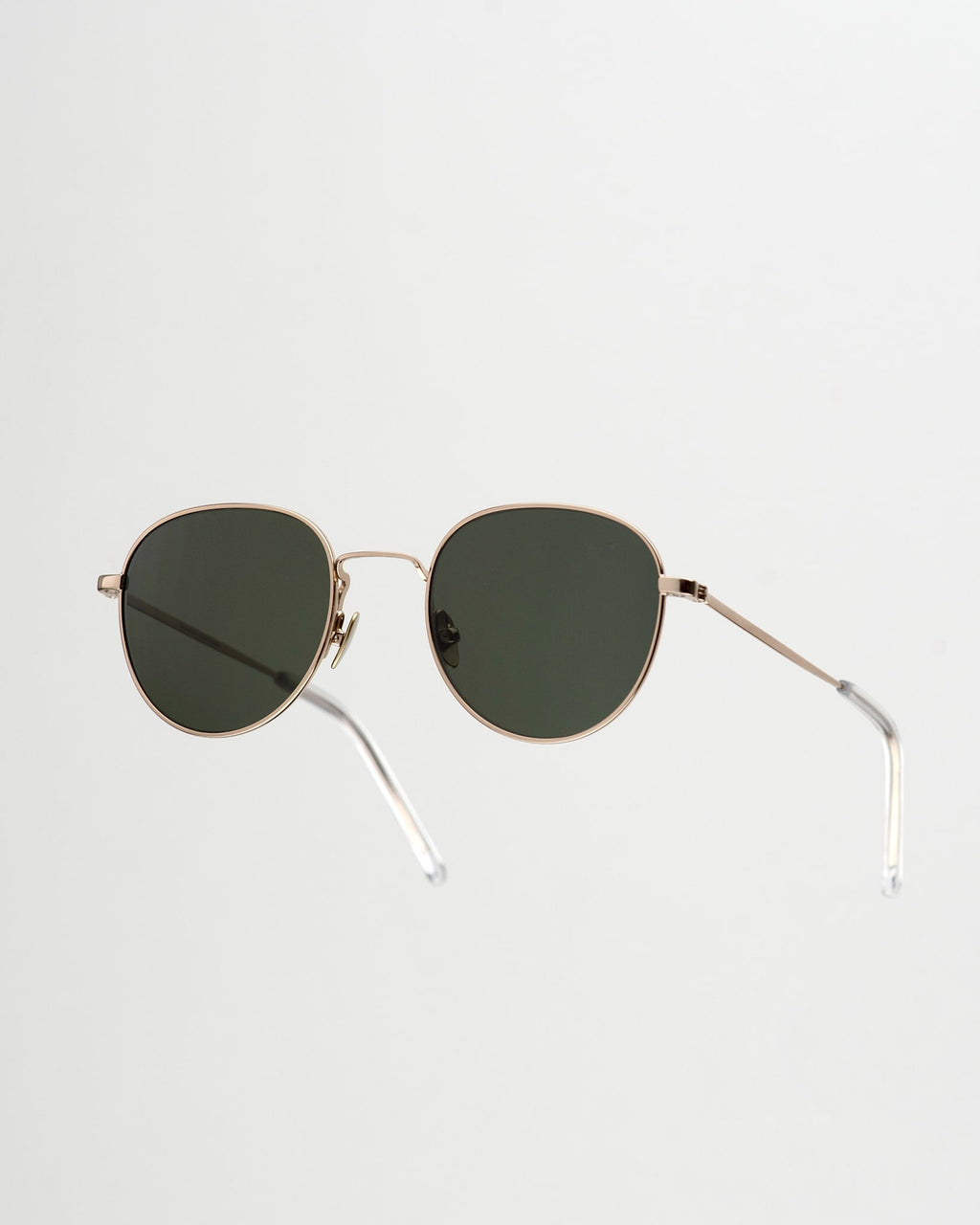 Rio Gold - green solid lens