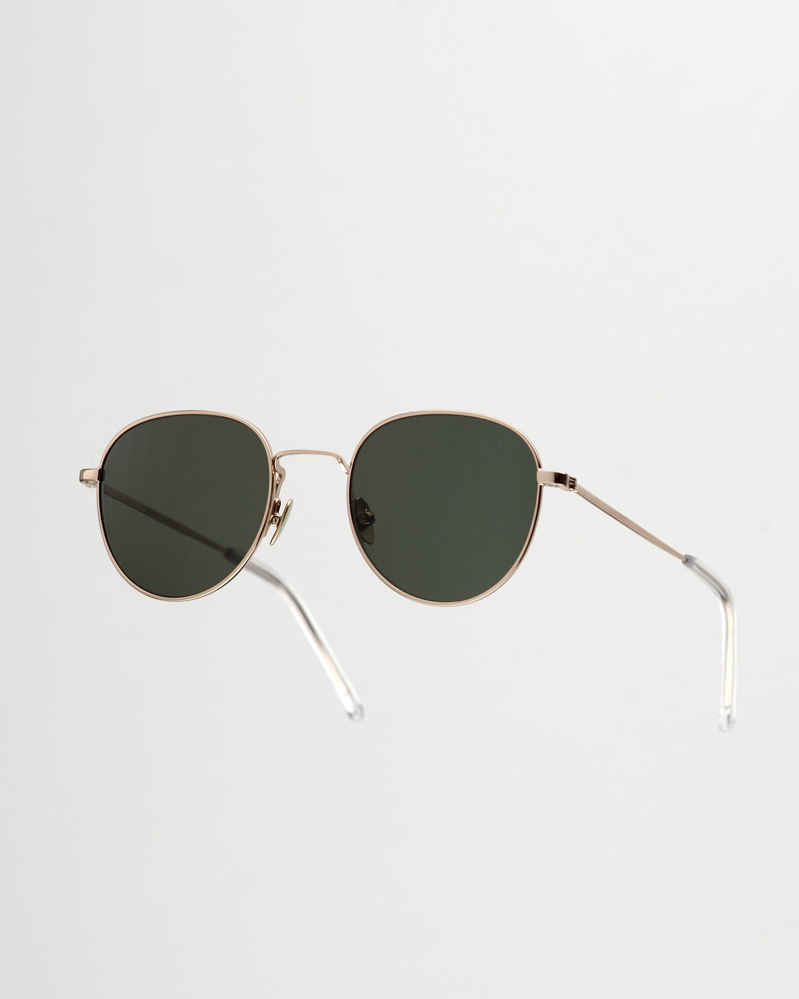 Rio Gold - green solid lens