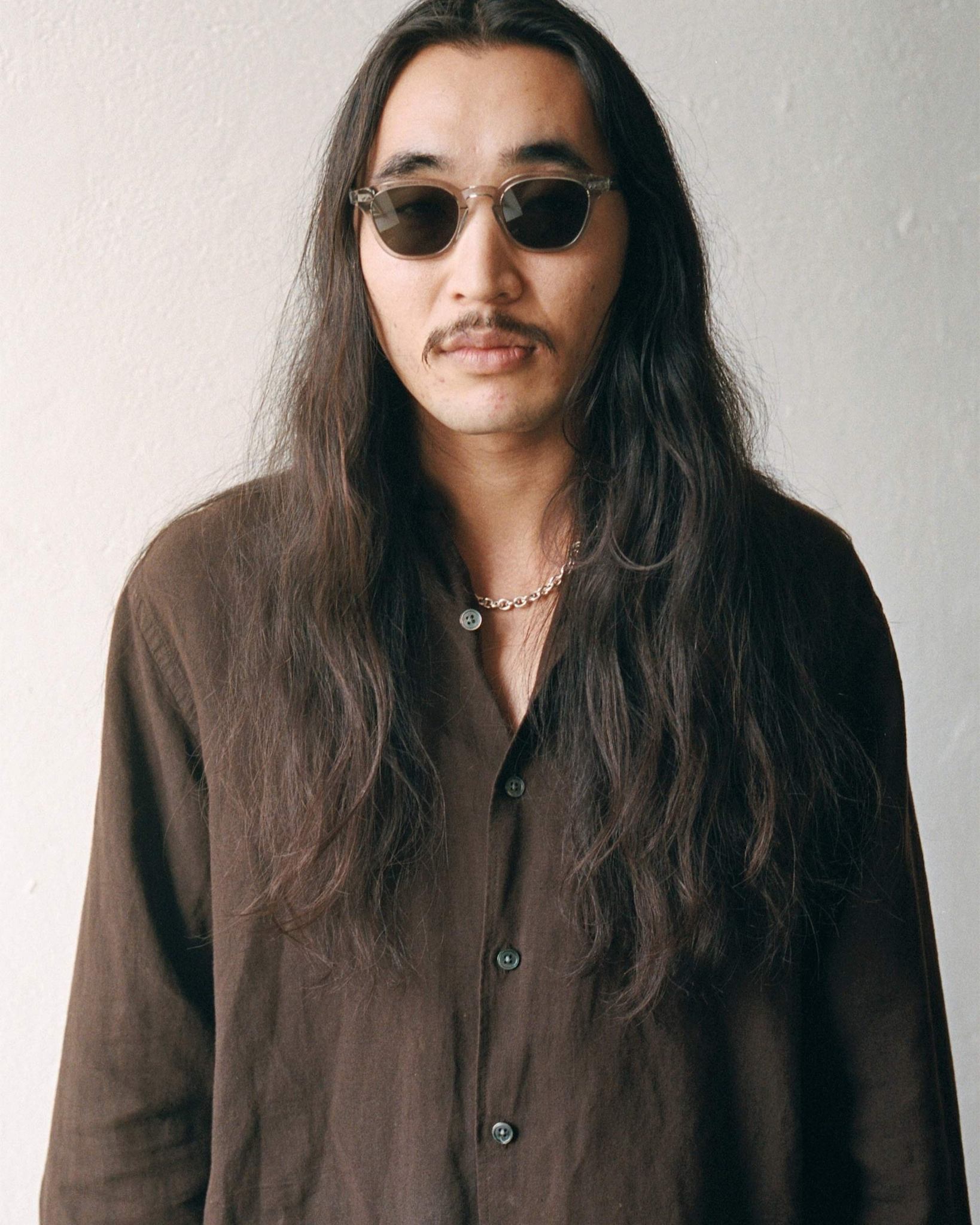 River Grey - grey solid lens