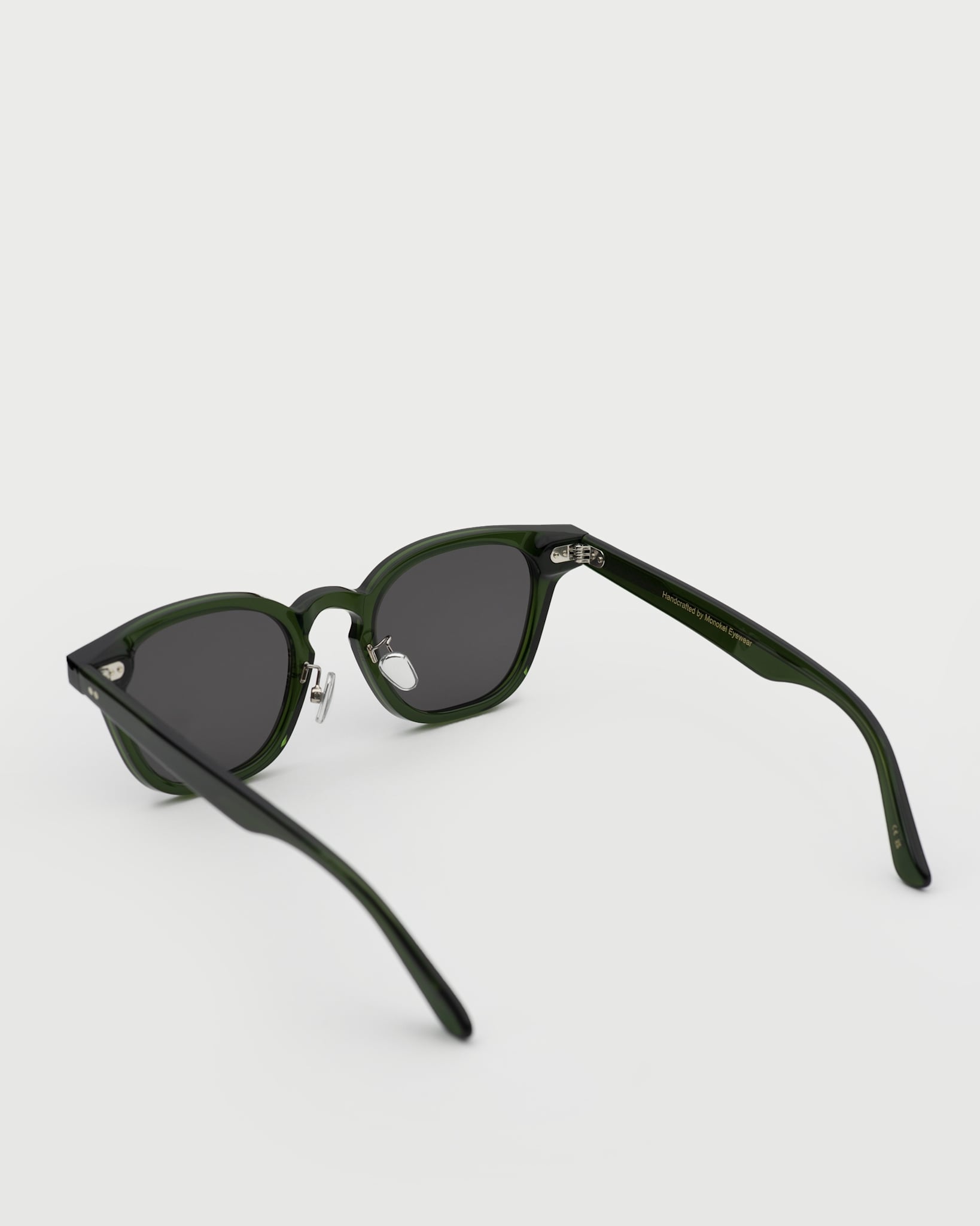 River Bottle green - grey solid lens