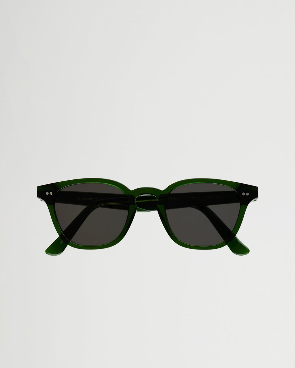 River Bottle green - grey solid lens
