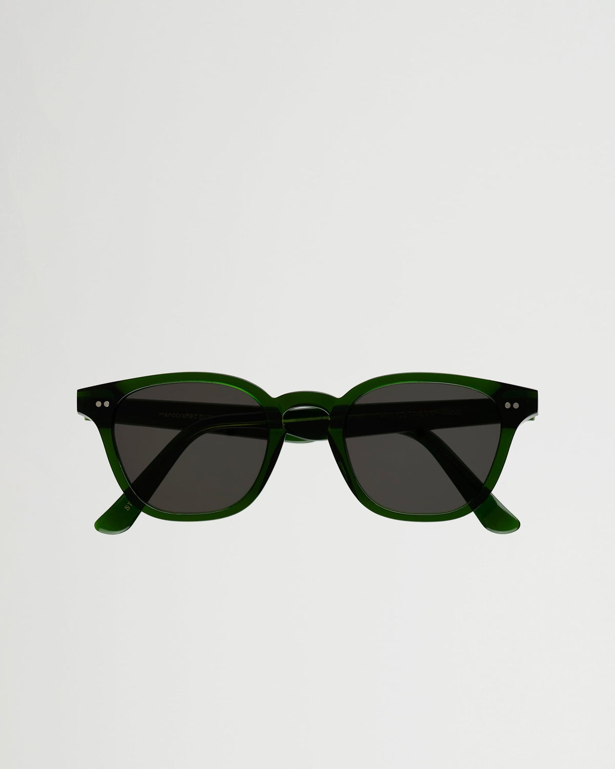 River Bottle green - grey solid lens