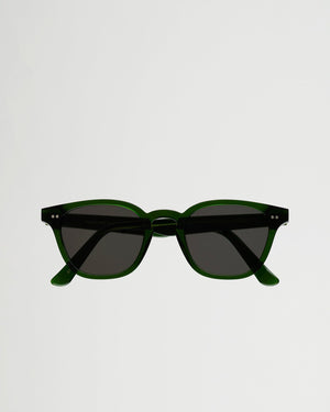 River Bottle green - grey solid lens