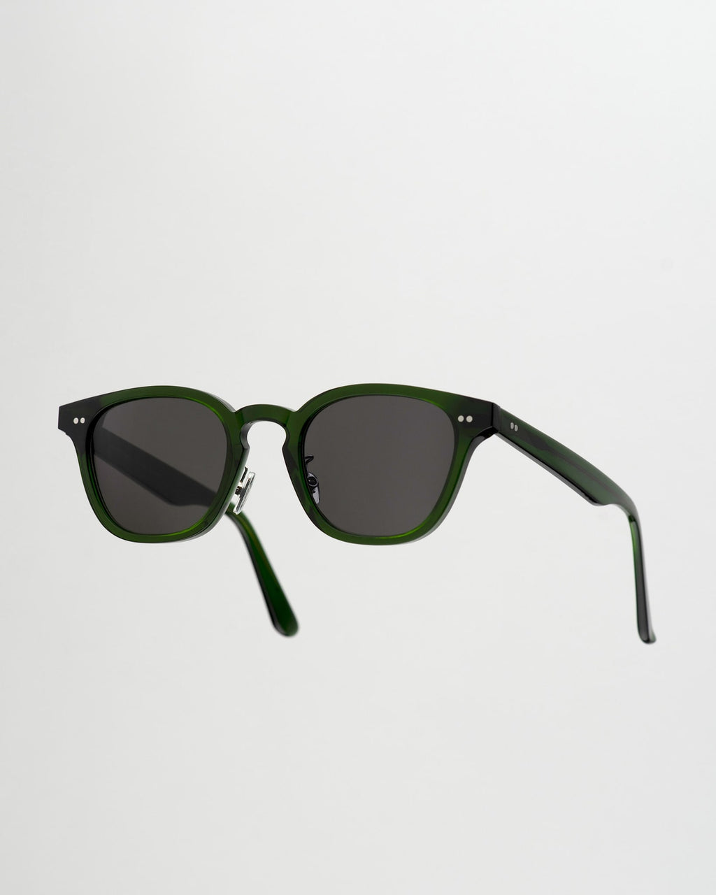 River Bottle green - grey solid lens