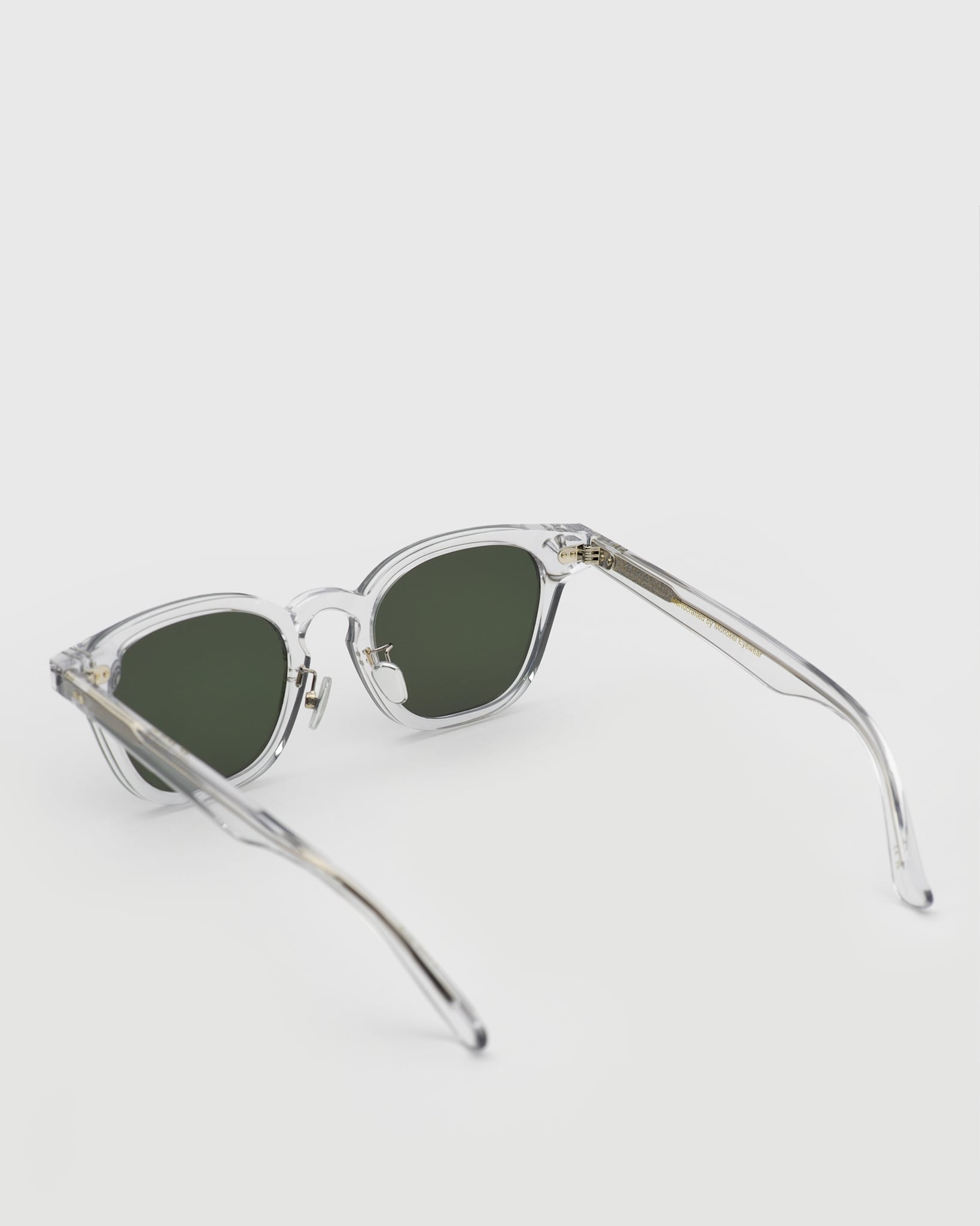 River Crystal - green solid lens