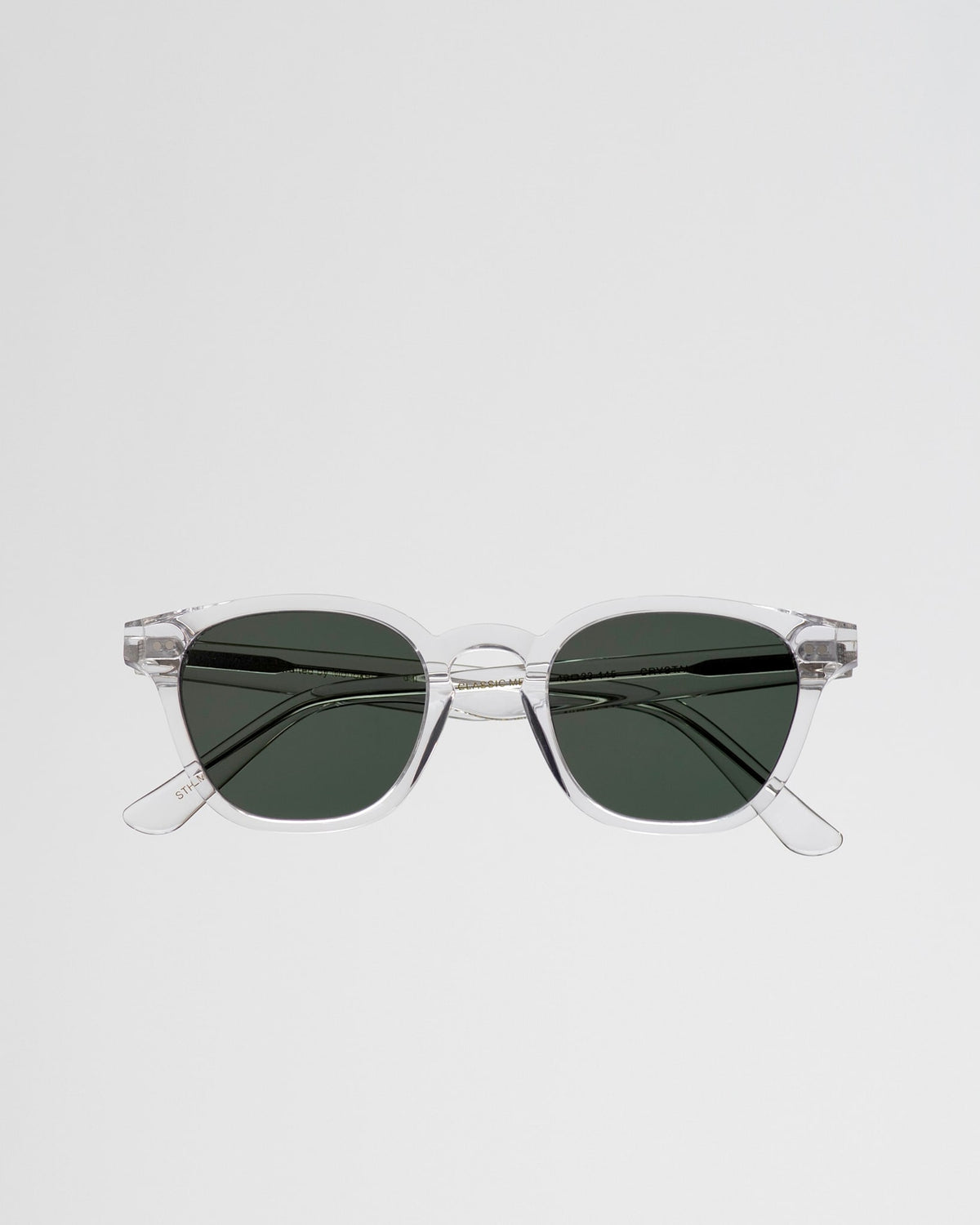 River Crystal - green solid lens