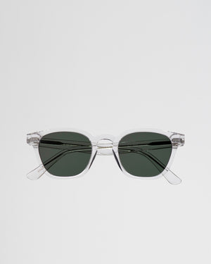 River Crystal - green solid lens